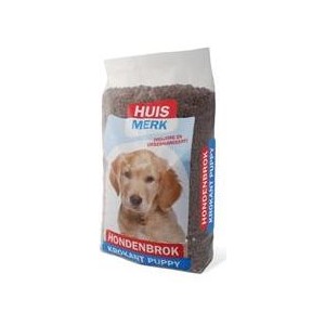 Huismerk Hondenbrok Krokant Puppy Hondenvoer