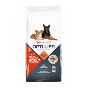 Versele-Laga Opti Life Adult Medium/Maxi Digestion Hondenvoer