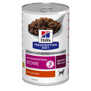 Hill's Prescription Diet Gastrointestinal Biome Digestive Care Nat Hondenvoer Met Kip Blik 2 Trays ( )