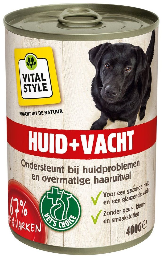 VitalStyle Hond - Huid&Vacht, 400gr.