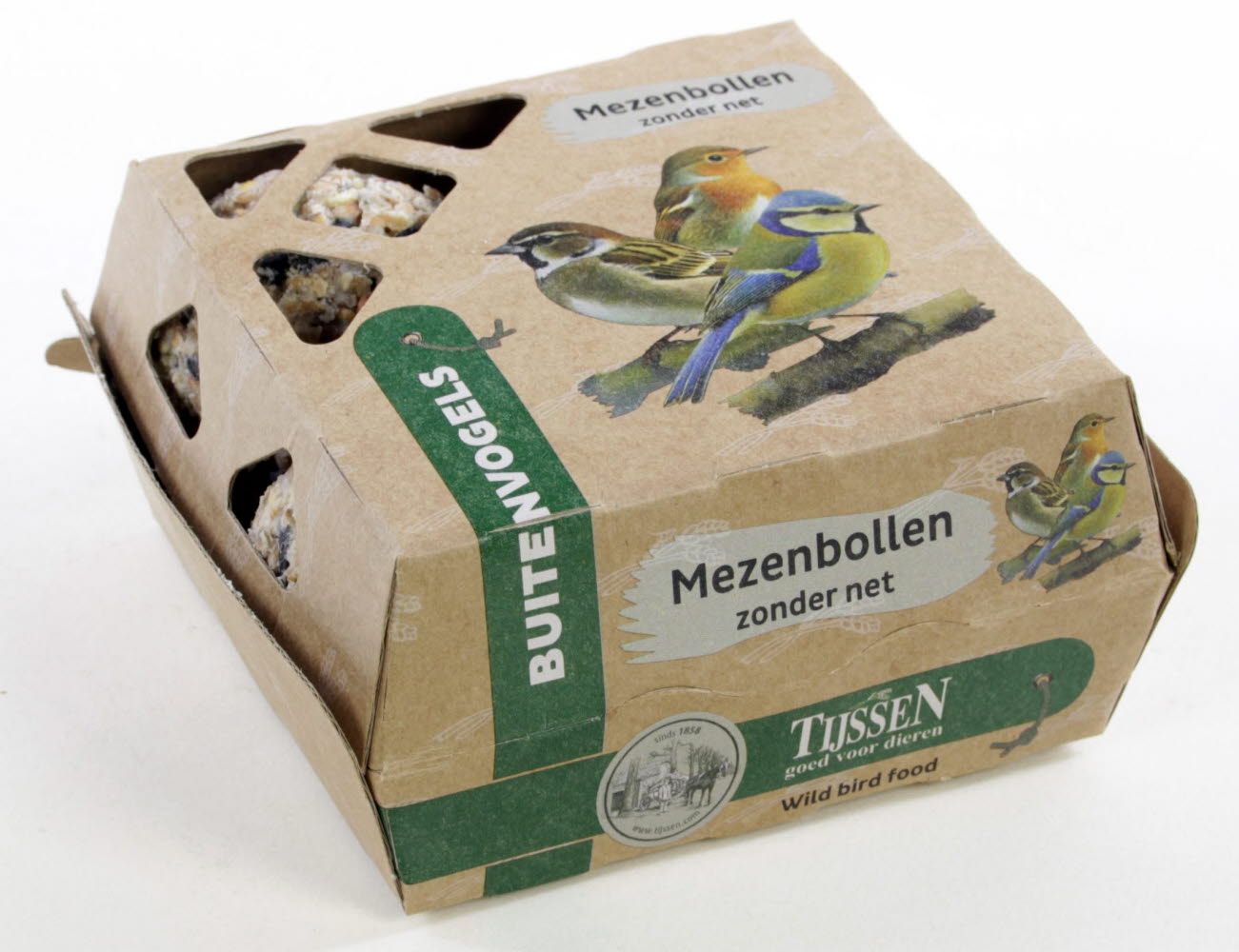 Tijssen - Mezenbollen Zonder Net, 4stuks