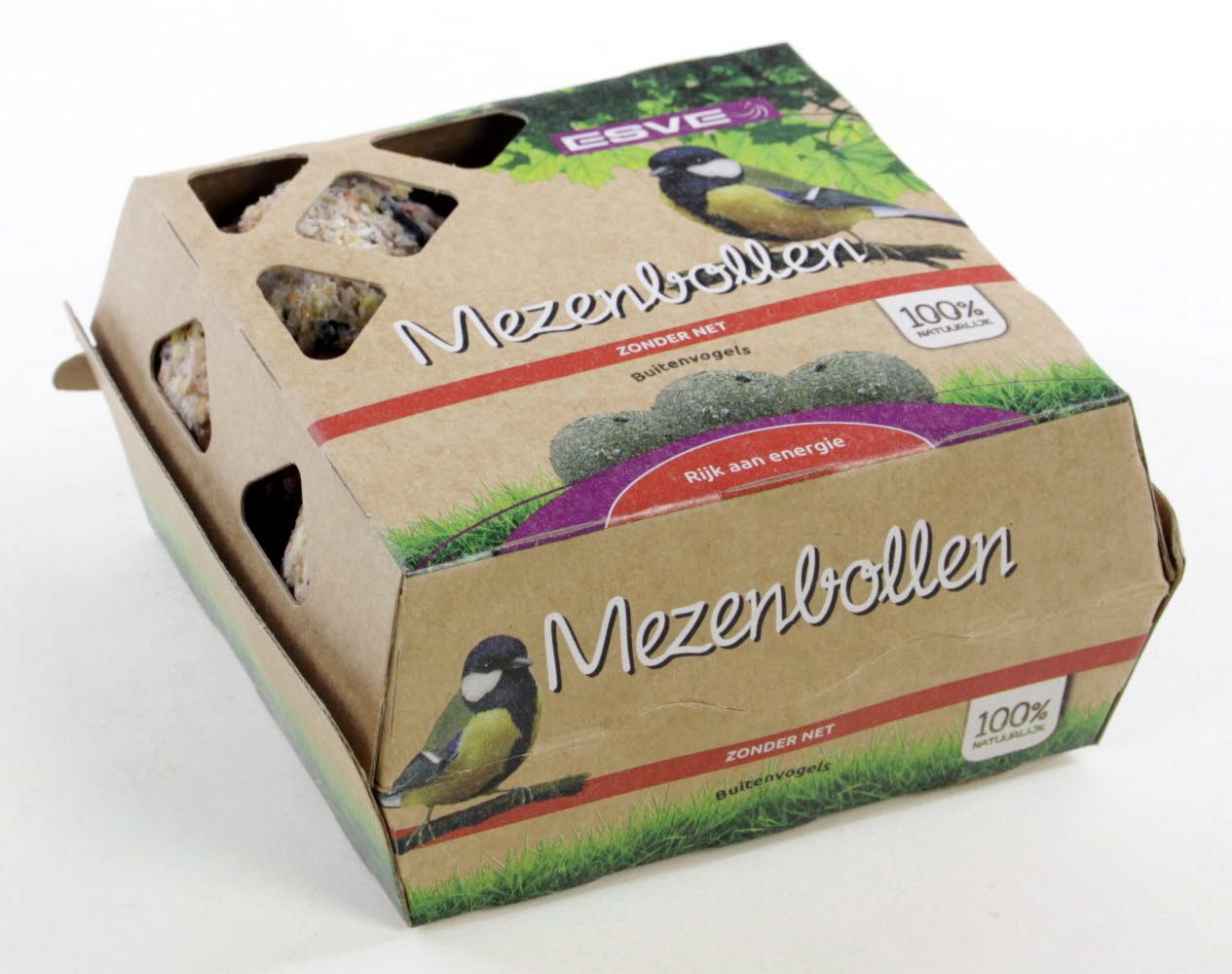 Esve -Mezenbollen Zonder Net, 4stuks