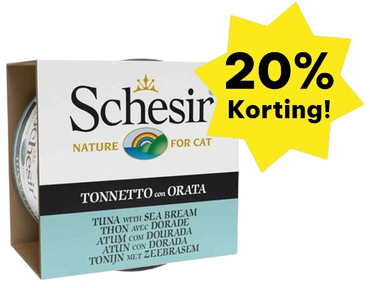 Schesir - in Gelei -Tonijn en Zeebrasem