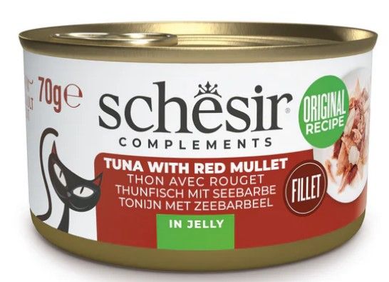 Schesir Complements - Tonijn met Zeebarbeel in Jelly, 70gr
