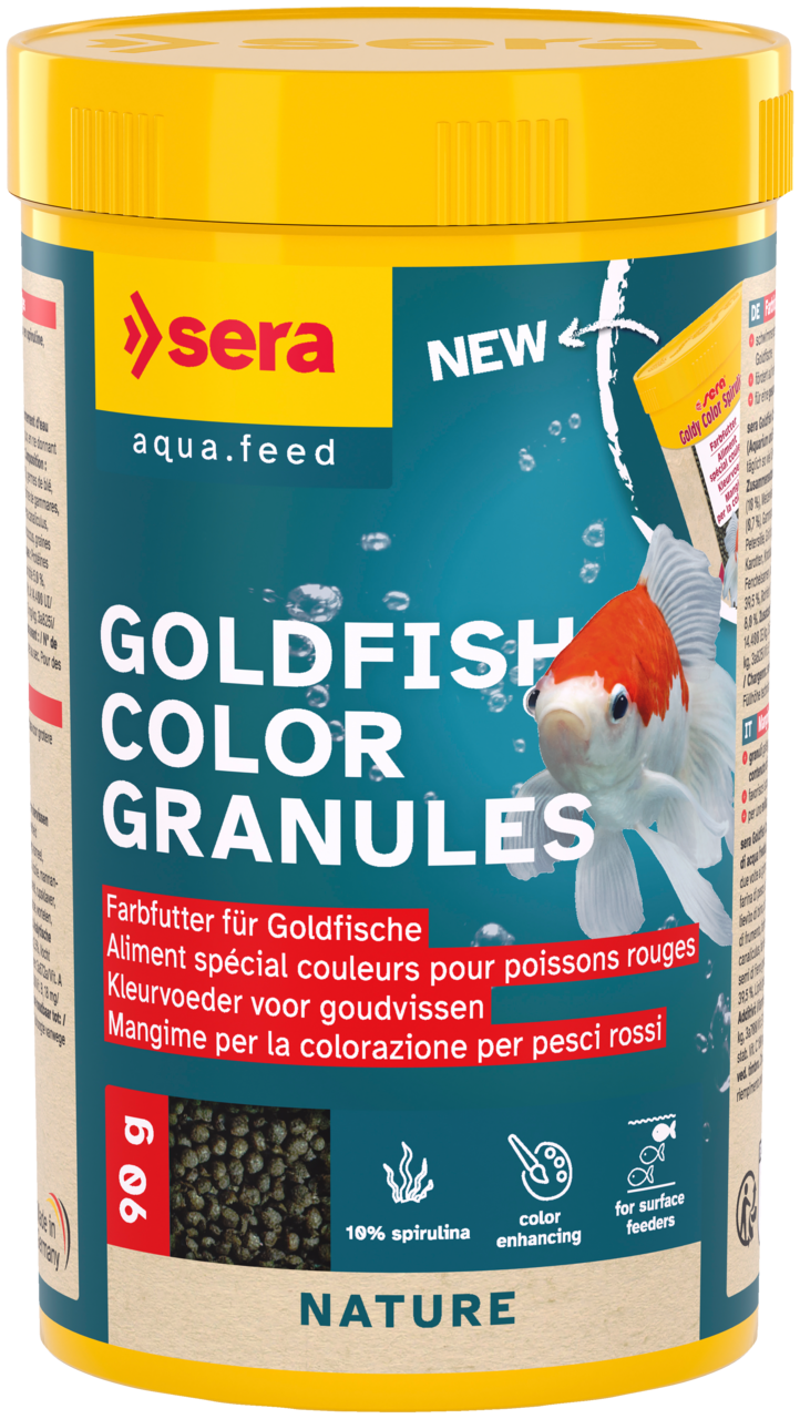 Sera - Goldfish Color Granules 250ml (Voorheen Goldy Color Spirulina)