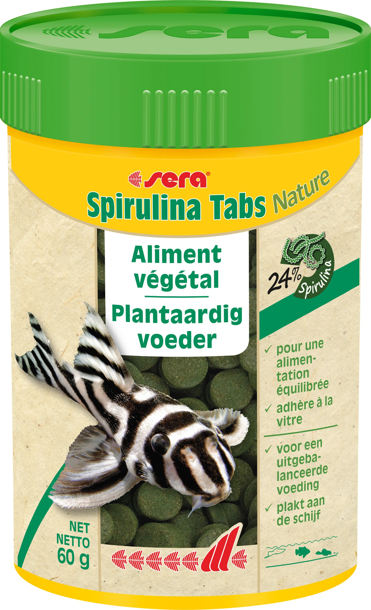 Sera - Spirulina Tabs, 24tabs