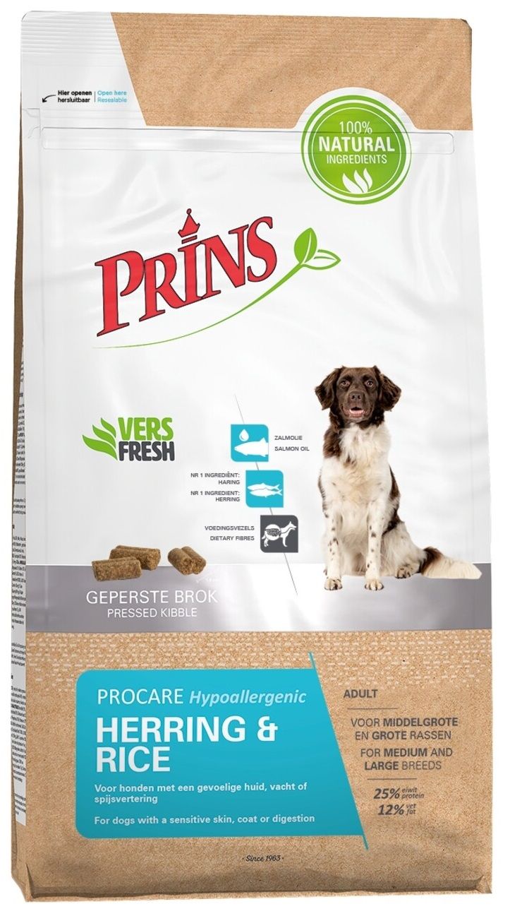 Prins Procare Herring & Rice Hondenvoer