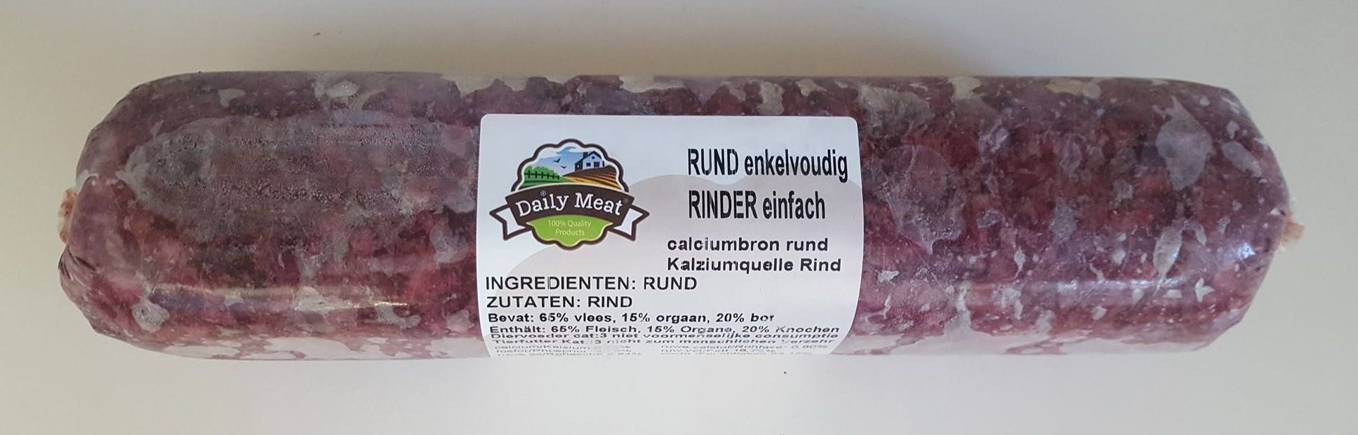 Daily Meat Rund Enkelvoudig Hondenvoer
