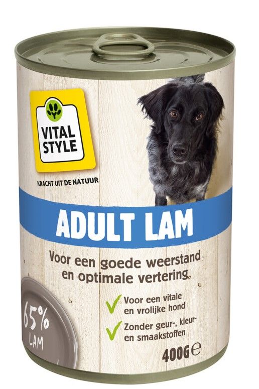 Vitalstyle Vitaalvlees Lam Hondenvoer