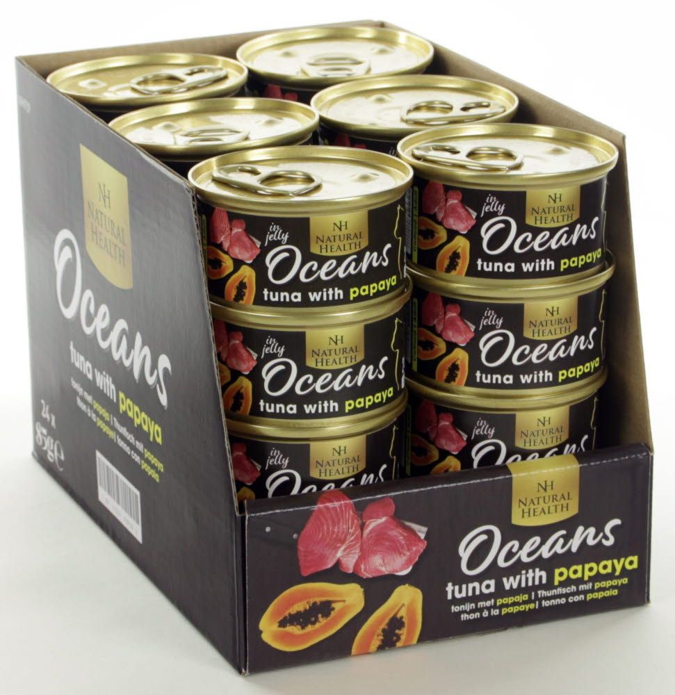Natural Health Oceansa Tuna & Papaya Kattenvoer