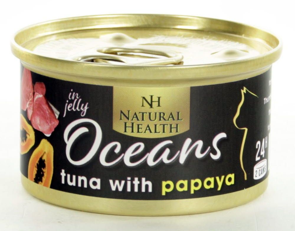 Natural Health Oceans Tuna & Papaya Kattenvoer