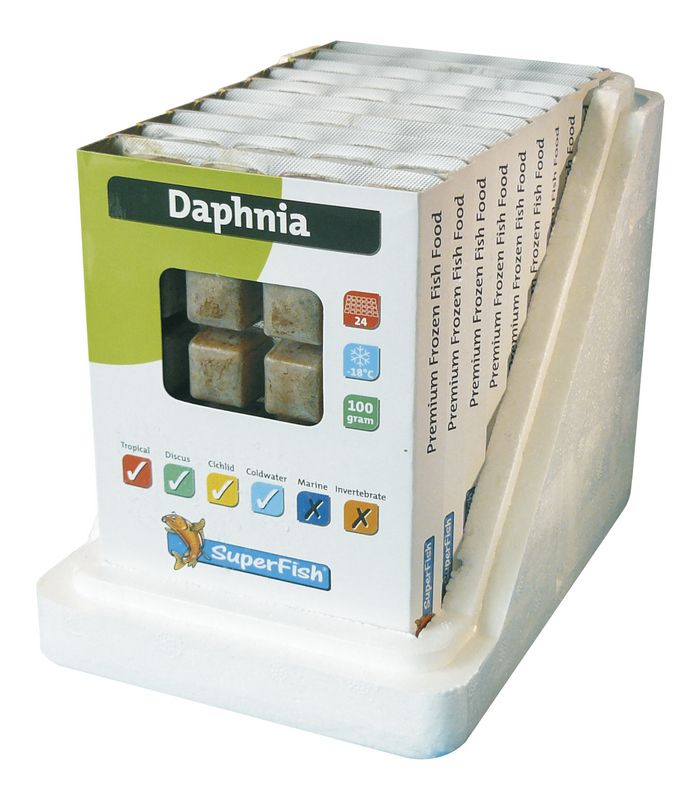 Superfish Diepvries Daphnia 100gr Visvoer
