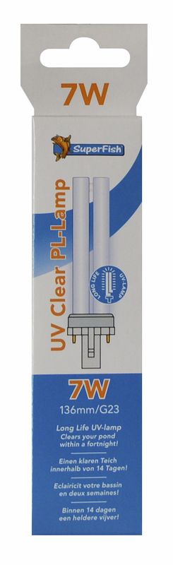 Superfish UV Clear PL Lamp Visvoer