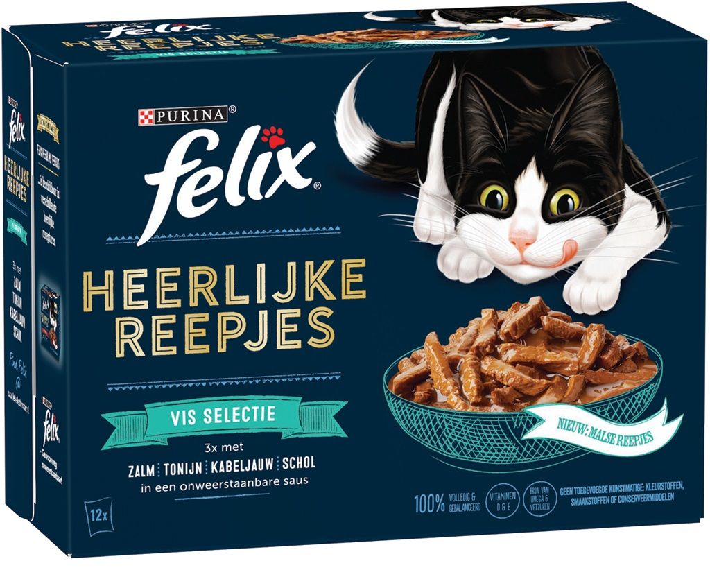 Felix Multipak Heerlijke Reepjes Kattenvoer