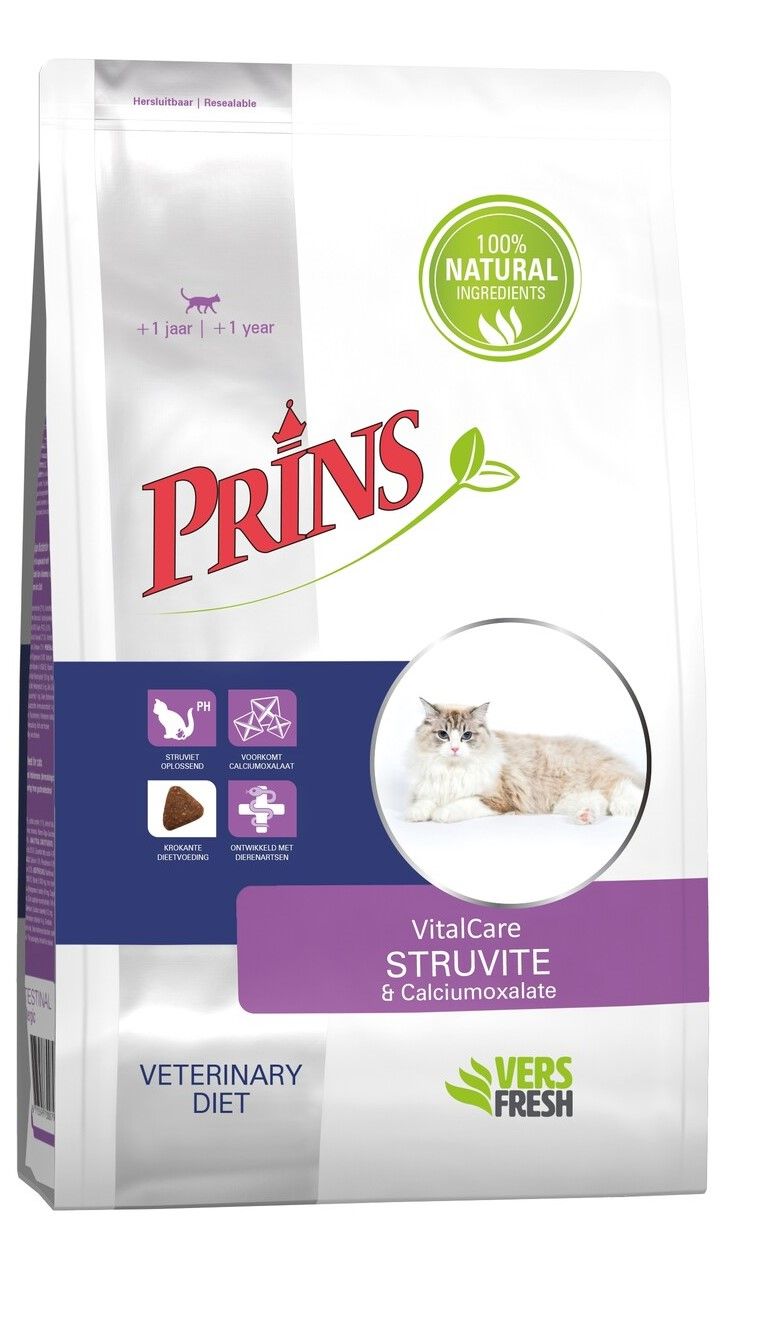 Prins Vital Care Dieet Struvite & Calciumoxalate Kattenvoer